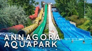 Csúszdák - Annagora Aquapark Balatonfüred (GoPro POV)