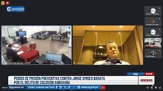 #EnVivo | Prisión preventiva contra Jorge Simoes Barata