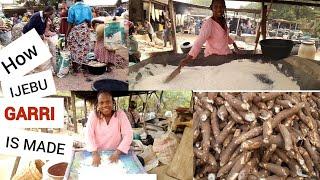 How To Process Cassava Tubers Into GARRI For Sale