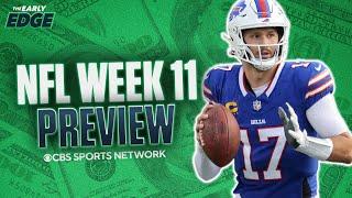 NFL Week 11 Picks, Predictions and Best Bets | The Early Edge