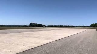 HondaJet Landing and Roll Out on the Short Runway at Harbor Springs KMGN  (Short)