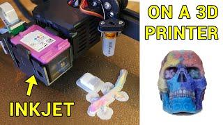 Full colour 3D printing at home with PolyDye - Open Source Inkjet integration