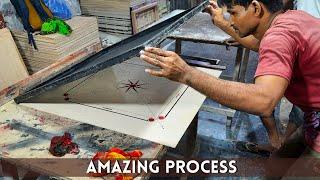 Amazing Process of Making Indian Carrom Board. Carrom Board Champion. Carrom Board Making