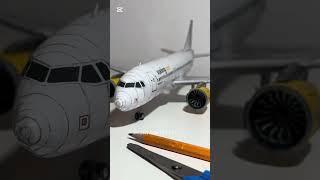 A320 Neo Vueling #papercraft #paperplane #paper #vueling #a320 #airbus #viral #fyp