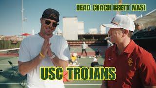 USC Trojans Tennis Head Coach Brett Masi