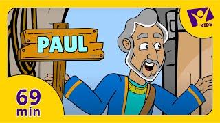 Story about Paul (PLUS 15 More Cartoon Bible Stories for Kids)