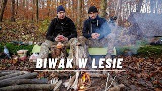 Niedzielny biwak z nocką w lesie Miszy. Leśna kuchnia- Bushcraft