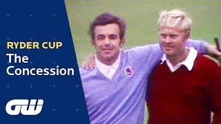 The Concession: Jack Nickalus vs Tony Jacklin | Ryder Cup 1969 | Golfing World