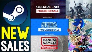 AWESOME NEW STEAM GAME SALES - TONS OF GAMES SUPER CHEAP!