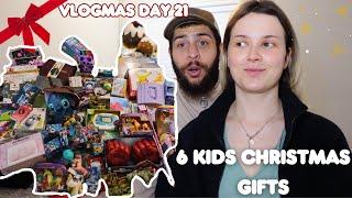 CHRISTMAS GIFT HAUL| what I bought my kids for xmas, family of 8, sahm| VLOGMAS DAY 21