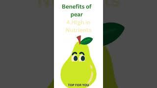 Benefits of #health #healthylifestyle #healthy #healthtips #hearthealth #antioxidant #pear #benfits