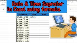 How to split date in Excel॥ How to separate date॥how to segregate date in excel