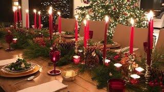 Creative and Luxury Christmas Table decorations ideas