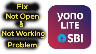 Fix Yono SBI Mobile App Not Working/Opening Problem Solved