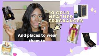 10 COLD WEATHER FRAGRANCES IN MY COLLECTION|TopNoteByA