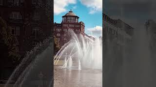 Mannheim Springbrunnen Friedrichsplatz