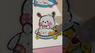 So Cute! Pochacco diamond stickers #pochacco #diamondpainting #diamondstickers #shortsvideo #shorts