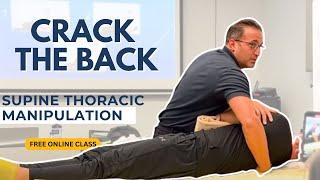 How to crack the back ￼- #backpain #osteopathy #chiropractic #chiropractor