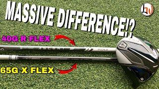 Driver Shaft Testing with SHOCKING results! (Titleist TSi1 Review)