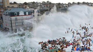 Tragedy in Florida USA! Storm surge, flooding, and hurricane Helene destroyed everything