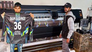 Prodigious Process of Printing and Making Cricket Jerseys. Cricket Jersey Mass Production Factory