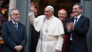 The visit of Pope Francis to the Community of Sant'Egidio