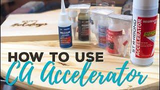 How to use CA Glue Accelerator