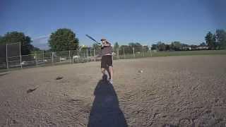 GoPro - Softball to the Face - Broken Nose