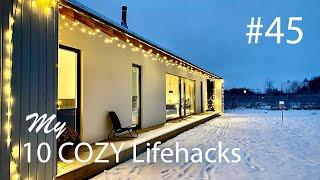 10 COZY MINIMALIST hacks