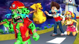 PAW Patrol: Best Scenes #4 ► Marshall Turned Zombie & Fled From Home #shorts #funny