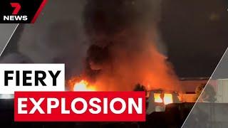 Major blaze destroys Brendale family business | 7 News Australia