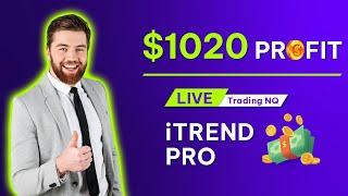 Scalping in Real-time: Profiting $1000+ in just 1 day with iTrend Pro