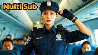 [Hong Kong MovieChinese Policewoman]The plane was hijacked by criminals,policewoman bravely attack