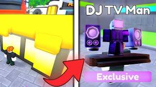 I GOT SIGNED DJ TV MAN!OPENING BOOSTER CASES  | Roblox Toilet Tower Defense