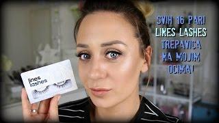 Recenzija i prikaz na ocima: Lines Lashes vestacke trepavice!