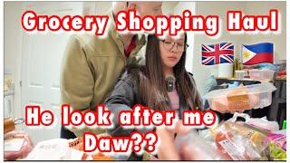 LIFE IN UK |GROCERY SHOPPING VLOG | SHOPPING HAUL | Day in my life in UK| Filipino British Couple