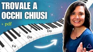 RICONOSCI LE NOTE AL PIANOFORTE SENZA GUARDARE: da livello base ad avanzato