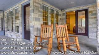 Lake Travis Spicewood Ranch Homes For Sale 23400 Oscar Rd ML# 3268778 Paleface Ranch Austin, Tx