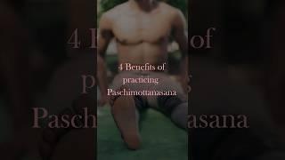 4 benefits of Paschimottanasana|Beginners yoga|Health|Yoga with Aayu #shorts #trending #music