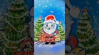 Christmas special drawing (How to draw christmas drawing)#drawing #art #shorts #christmas