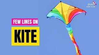 Kite essay in English - Few lines on kite