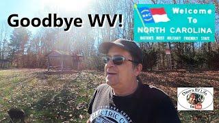 A Great Travel Day! - Leaving West Virginia To North Carolina - Winter RV Traveling Across America