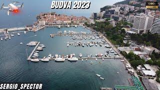 Budva - kompletan obilazak dronom, stari grad Budva, Dukley hotel, Slovenska plaza #budva