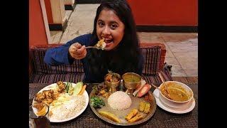 Nepali Food In India - Unlimited Thali At 300 Rs Only - Thakali Thali By Ama Thakali