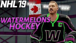 NHL 19 3ASHL | WATERMELONS HOCKEY | Top 100 Club | world of Chel