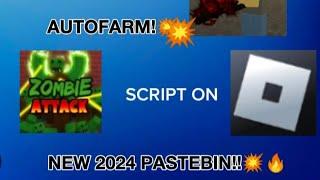 Roblox Zombie Attack Script NEW 2024 PASTEBIN (Not My Script)