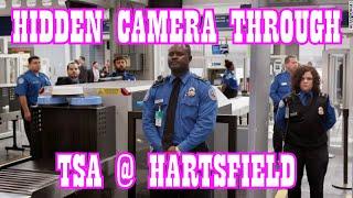 TSA Pre-Check at Hartsfield with Hidden Camera