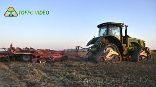 John Deere 8370R 4Track! (first in Italy) with Horsch terrano 4mt