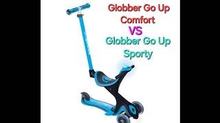 Globber Go up comfort vs Globber go up sporty