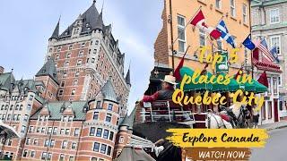 Must visit places in QUEBEC CITY || Travel Vlog || Explore Canada || RTM Station